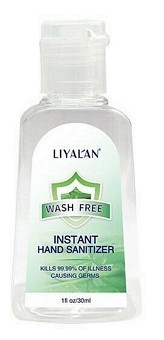 Hand Sanitiser Gel 30ml 75% Alcohol x 10 Bottles CE Certified Pocket Size