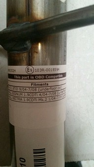 VAUXHALL SIGNUM 1.9CDTi 2004 - 2008 UNDER FLOOR CAT AND FLEXIBLE PIPE NEW CAT